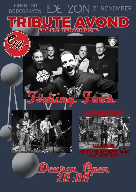 Tribute Night Fucking Foos + support